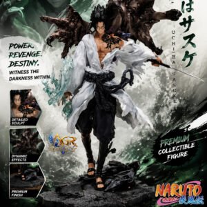 Naruto Shippuden: Uchiha Sasuke Curse Mark Power Anime Action Figure (24cm)