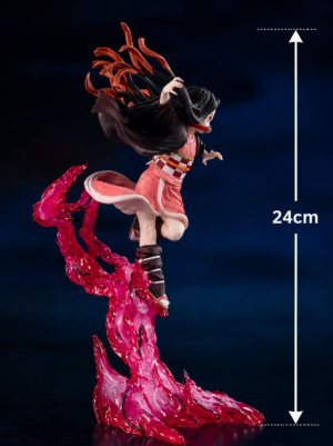 Demon Slayer: Nezuko Kamado Dynamic Flame Base Anime Collectible Figure (24cm)